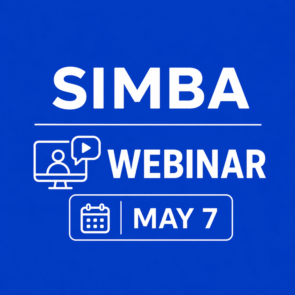 SIMBA Webinar