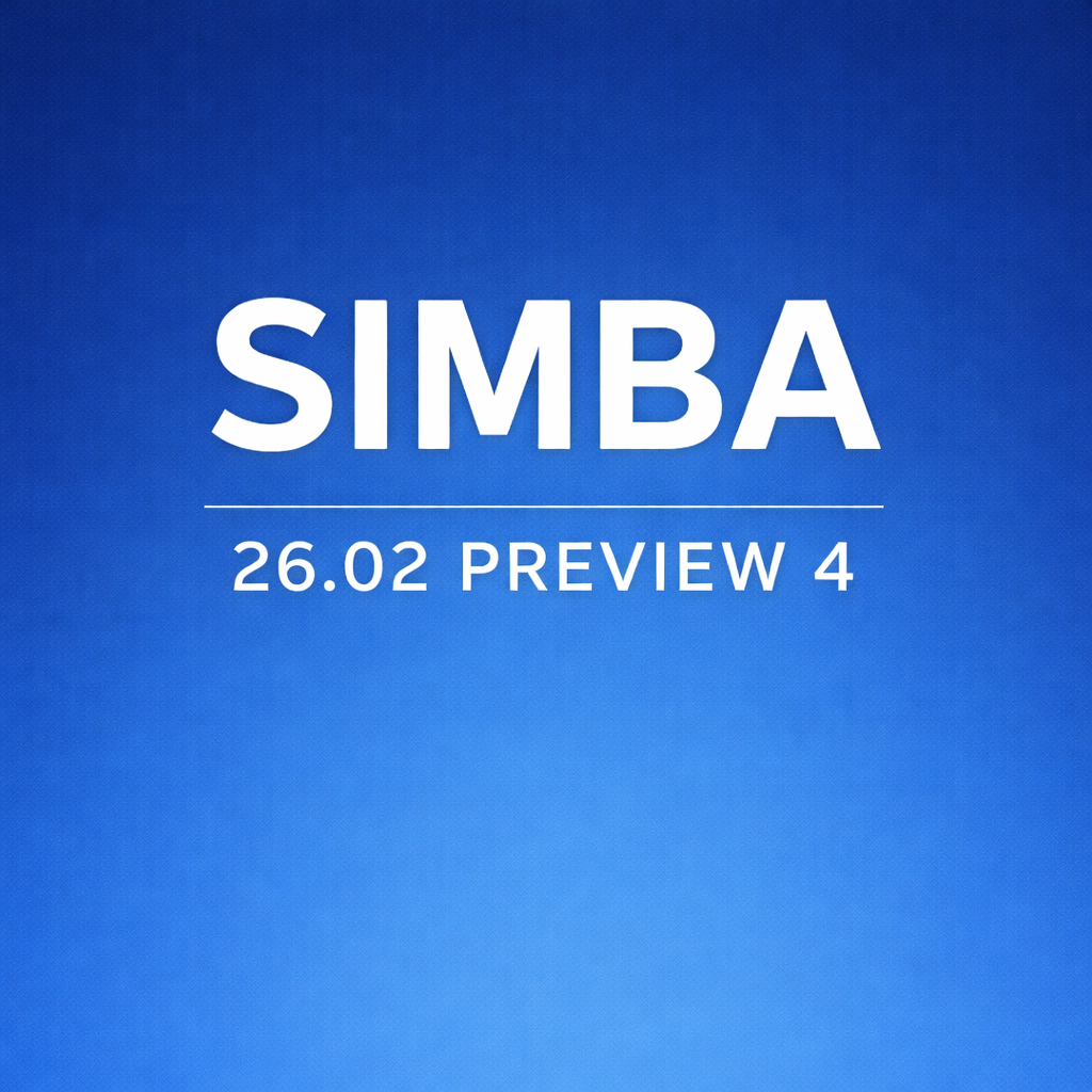 SIMBA 26.02 Preview 4