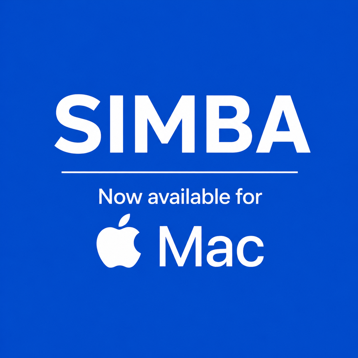 SIMBA for macOS is now available