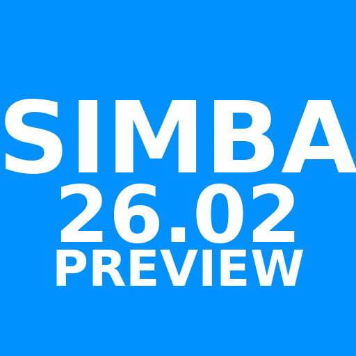 SIMBA 26.01 Preview 2 Release